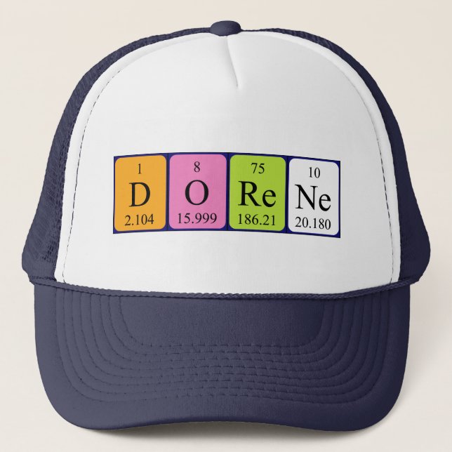 Dorene periodic table name hat (Front)