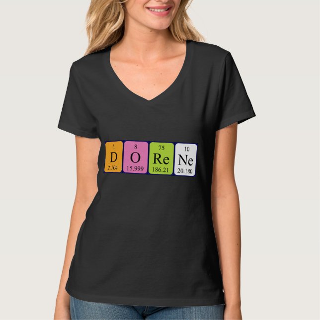 Dorene periodic table name shirt (Front)