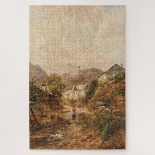 Dorf – Emil Barbarini Jigsaw Puzzle