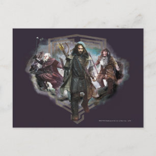Dori, Kili, and Bifur Postcard