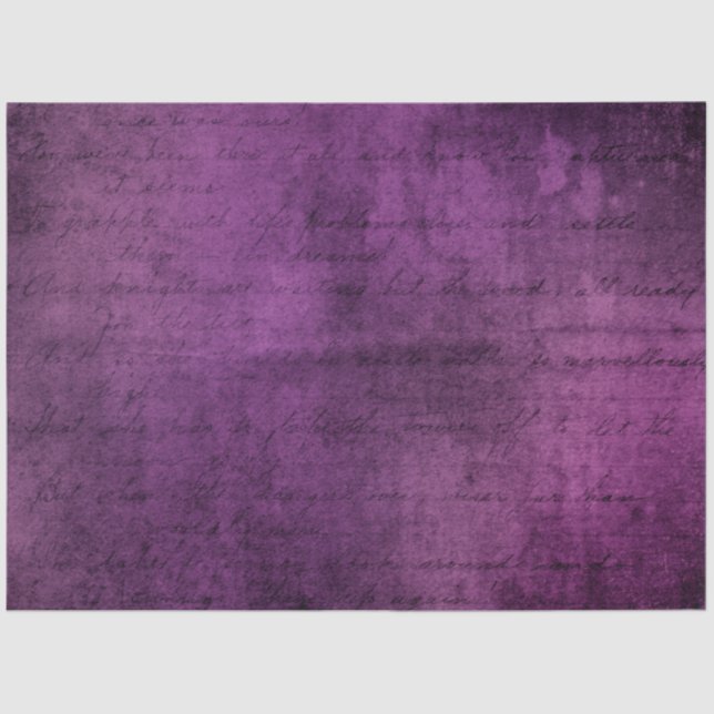 Dorian Grey Series Design 2 Tissue Paper (Front)