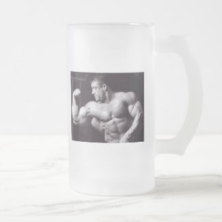 dorian YATES Mr. O Frosted Glass Beer Mug
