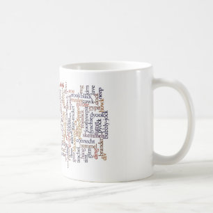 Doric Mug With Word Cloud