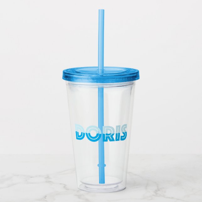 Doris Acrylic Tumbler (Front)