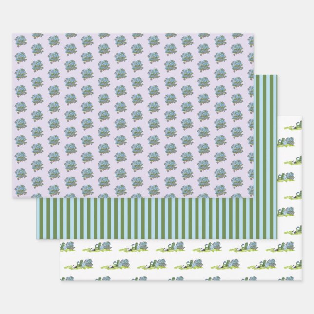 Doris in Summer  Wrapping Paper Sheet (Set)