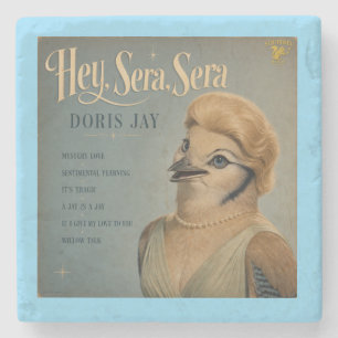 Doris Jay: a Parody Stone Coaster