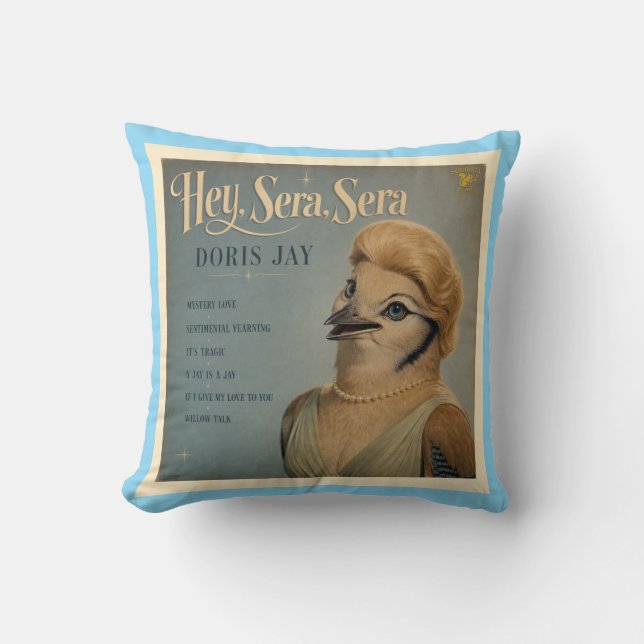 Doris Jay Album: a Parody Cushion (Front)