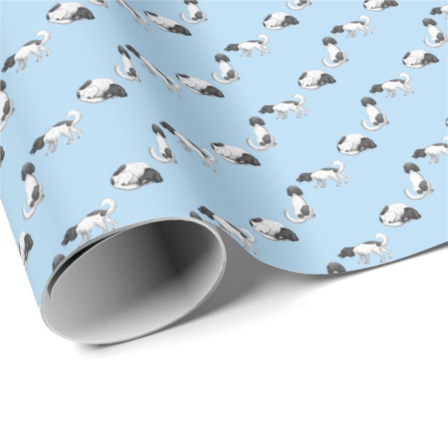 Doris the Dog  Wrapping Paper (Roll Corner)