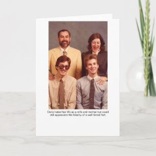 Doris Wife and Mother Greeting Card