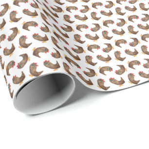 Doris's Toy Chicken Wrapping Paper