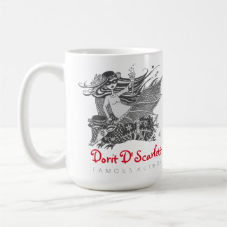 Dorit D'Scarlett Famous Author Coffee Mug