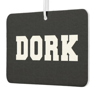 DORK CAR AIR FRESHENER