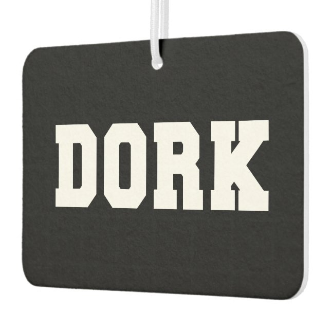 DORK CAR AIR FRESHENER (Left)