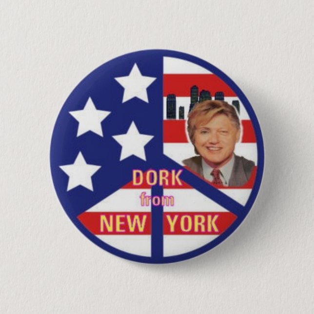 Dork from New York Button (Front)