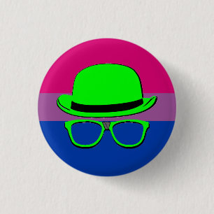 Dork Night Bi Pride Button