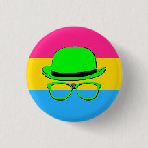 Dork Night Pan Pride Button