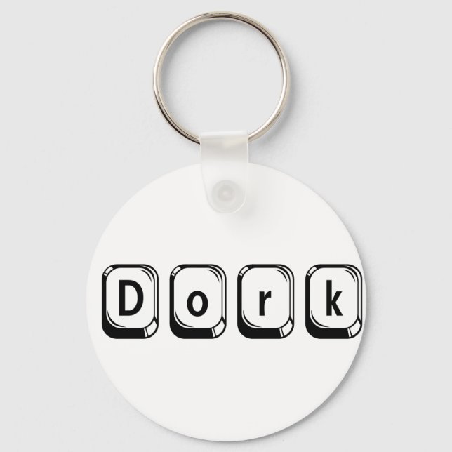 dork with keys key ring (Front)
