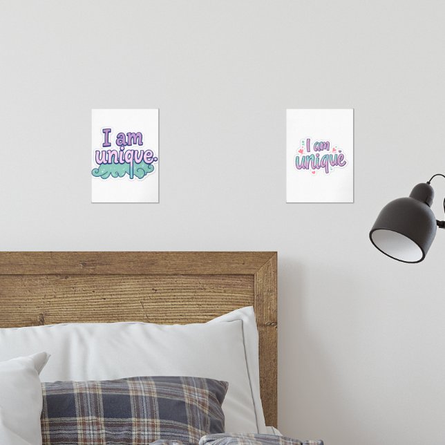 Dorm Room Decor: Empowering Quote Poster (Bedroom)