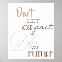 Dorm Room Inspirational Quote -Define Your Future