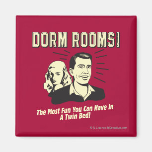 Dorm Room: Most Fun Twin Bed Magnet
