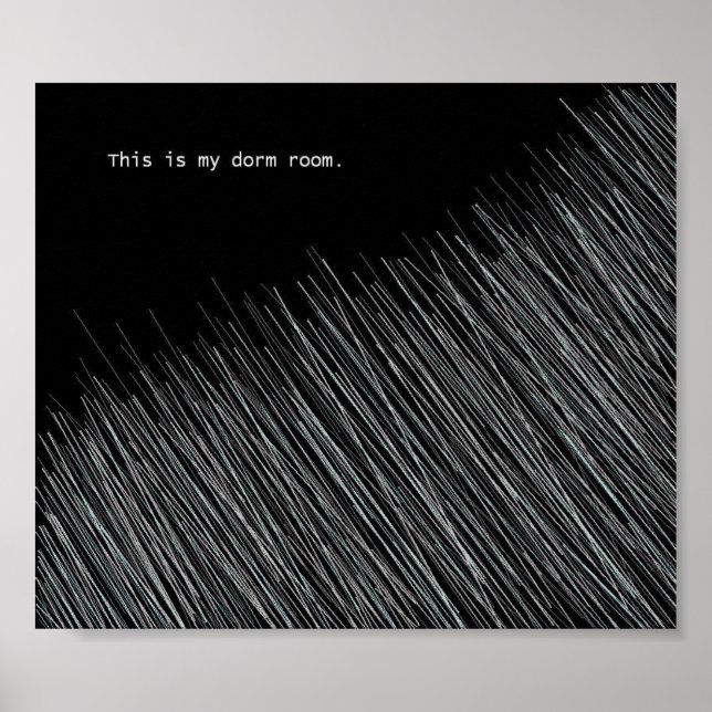 Dorm Room Poster (Front)