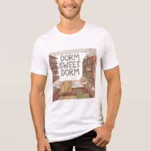 "Dorm Sweet Dorm Cosy and Fun Tee for College Life