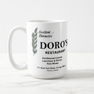 Doro's Restaurant, Chicago, Illinois Coffee Mug
