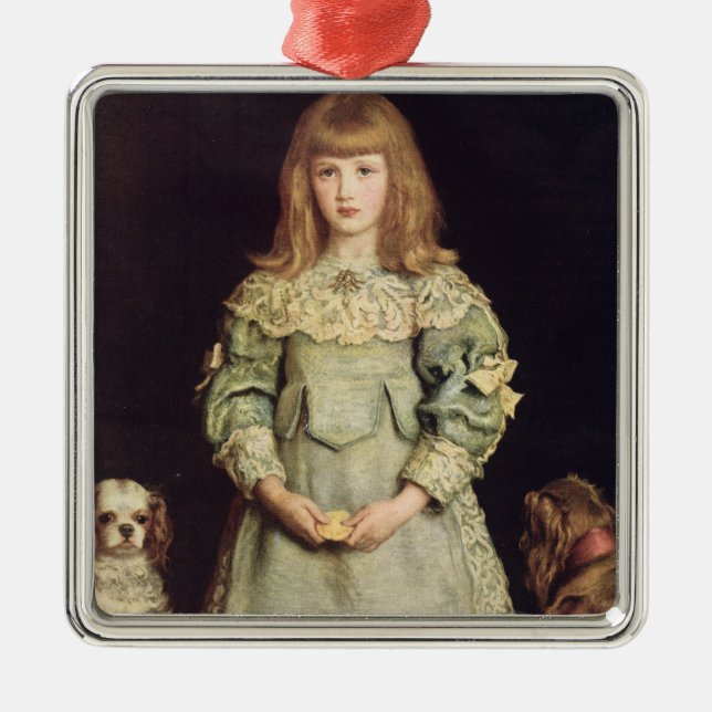 Dorothea Thorpe, 1882 Metal Tree Decoration (Front)