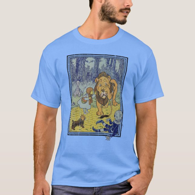 Dorothy and her friends from the Wizard of Oz T-Shirt (Front)