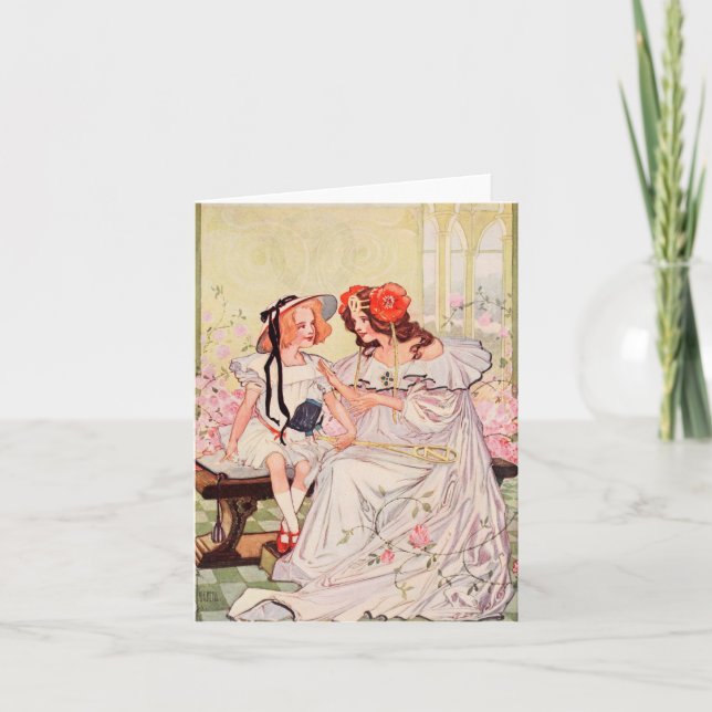 Dorothy and Ozma, Blank Greeting Cards (Front)