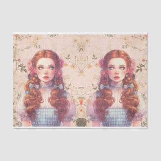 Dorothy and The Wizard of Oz Decoupage Paper