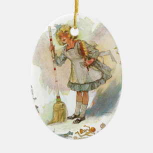 Dorothy Does Housework Vintage Oz Ceramic Tree Decoration