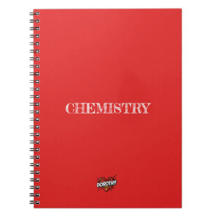Dorothy Heart Red Notebook