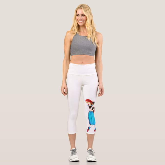 DOROTHY High Waisted Capris (Front)