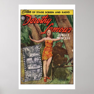 Dorothy Lamour Jungle Princess Poster