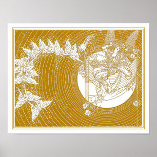 Dorothy Lathrop: Boat of Dreams Fairy Illustration Poster
