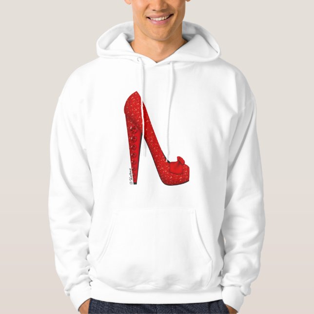 Dorothy Ruby Pump Hoodie (Front)