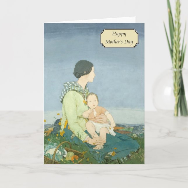 Dorothy Webster Hawksley - Vintage Mother's Day Card (Front)