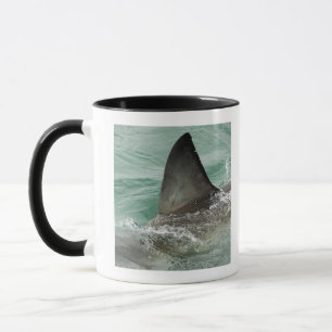 Dorsal aileron of a Great White shark Mug