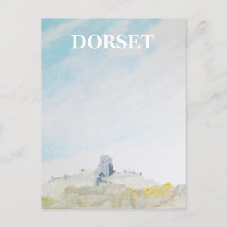 Dorset, Corfe Castle Postcard