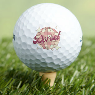 Dorset England UK Retro Vintage Golfing court Golf Balls