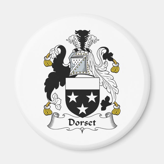 Dorset Family Crest Magnet (Front)