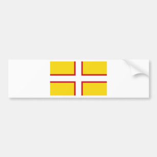 Dorset flag bumper sticker