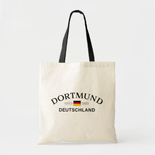 Dortmund Deutschland Coordinates German Tote Bag