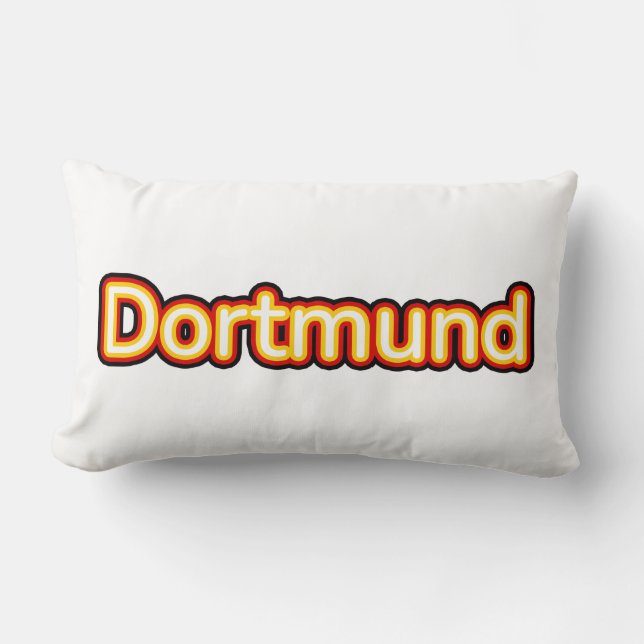 Dortmund Deutschland Germany Lumbar Cushion (Front)