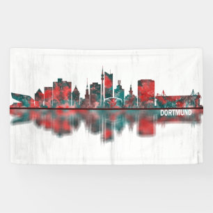 Dortmund Germany Skyline Banner