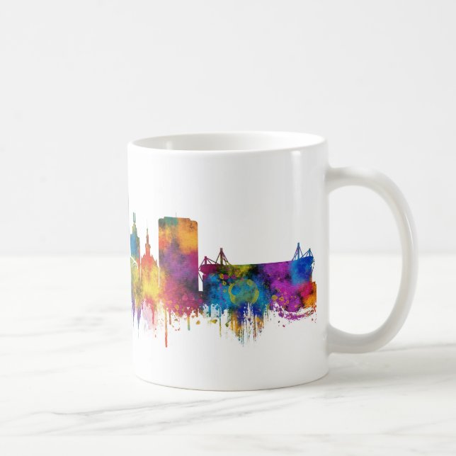 Dortmund Germany Skyline Coffee Mug (Right)