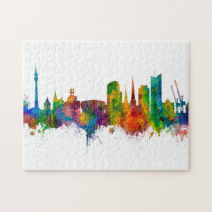 Dortmund Germany Skyline Jigsaw Puzzle
