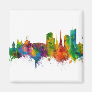 Dortmund Germany Skyline Magnet