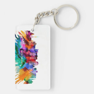 Dortmund Skyline Key Ring